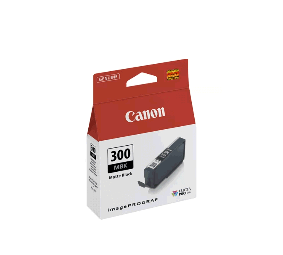 Canon Tusz PFI-300MBK - Matowy Czarny atrament