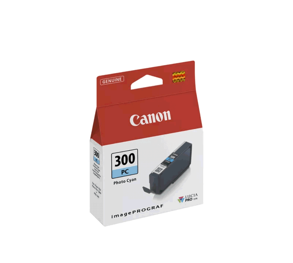 Canon Tusz PFI-300PC - Błękitny Fotograficzny atrament
