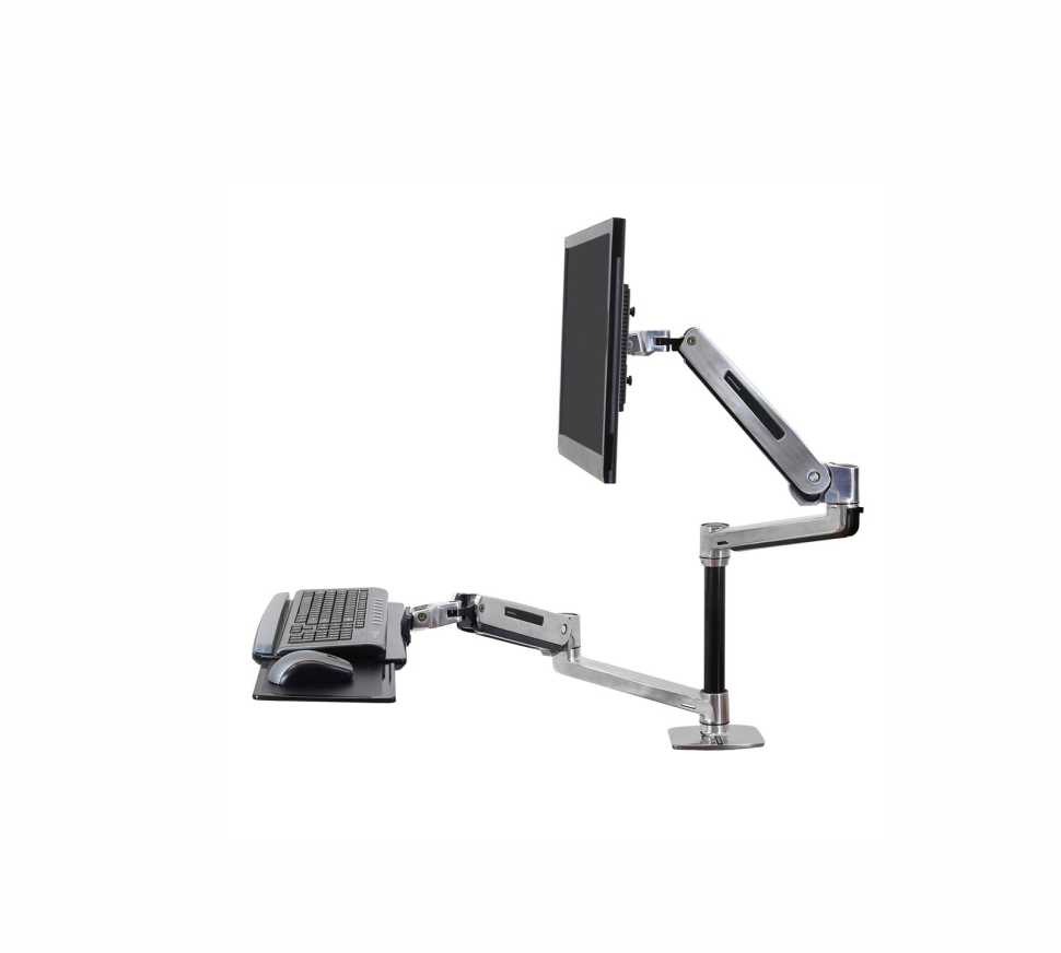 Ergotron - WorkFit-LX Sit-Stand Desk Mount System