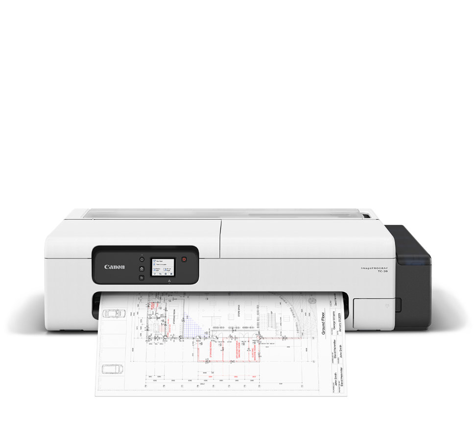 Ploter Canon ImagePROGRAF TC-20+100m papieru