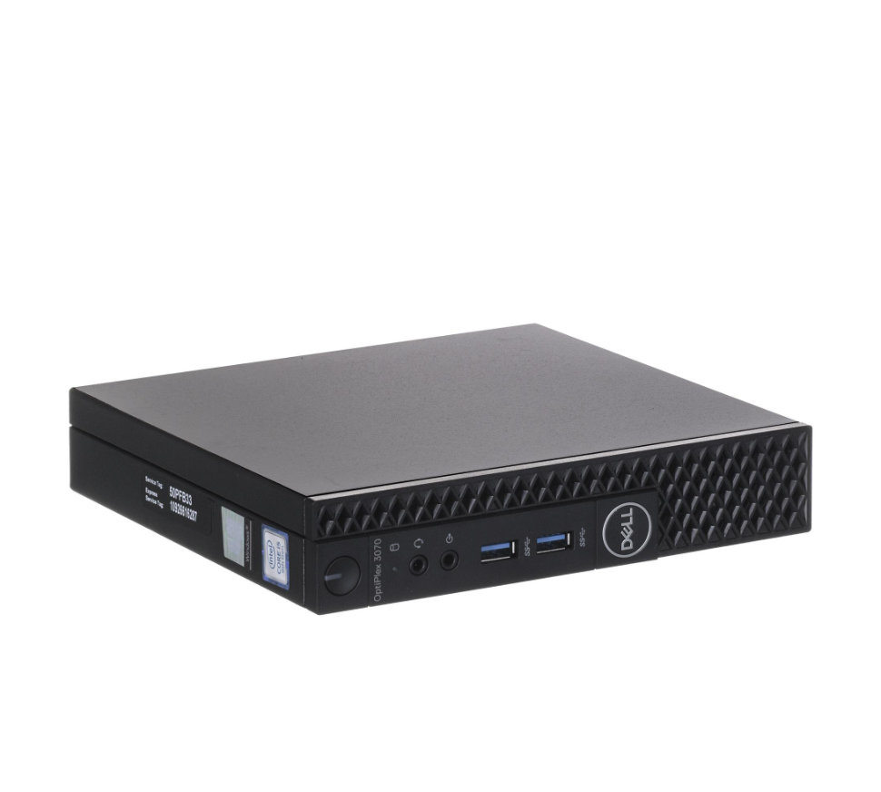 DELL OptiPlex 3070, i5-9500T 16GB RAM, 128GB SSD, Win10 Pro x64, BOX (klawiatura+mysz+kable), NOWY