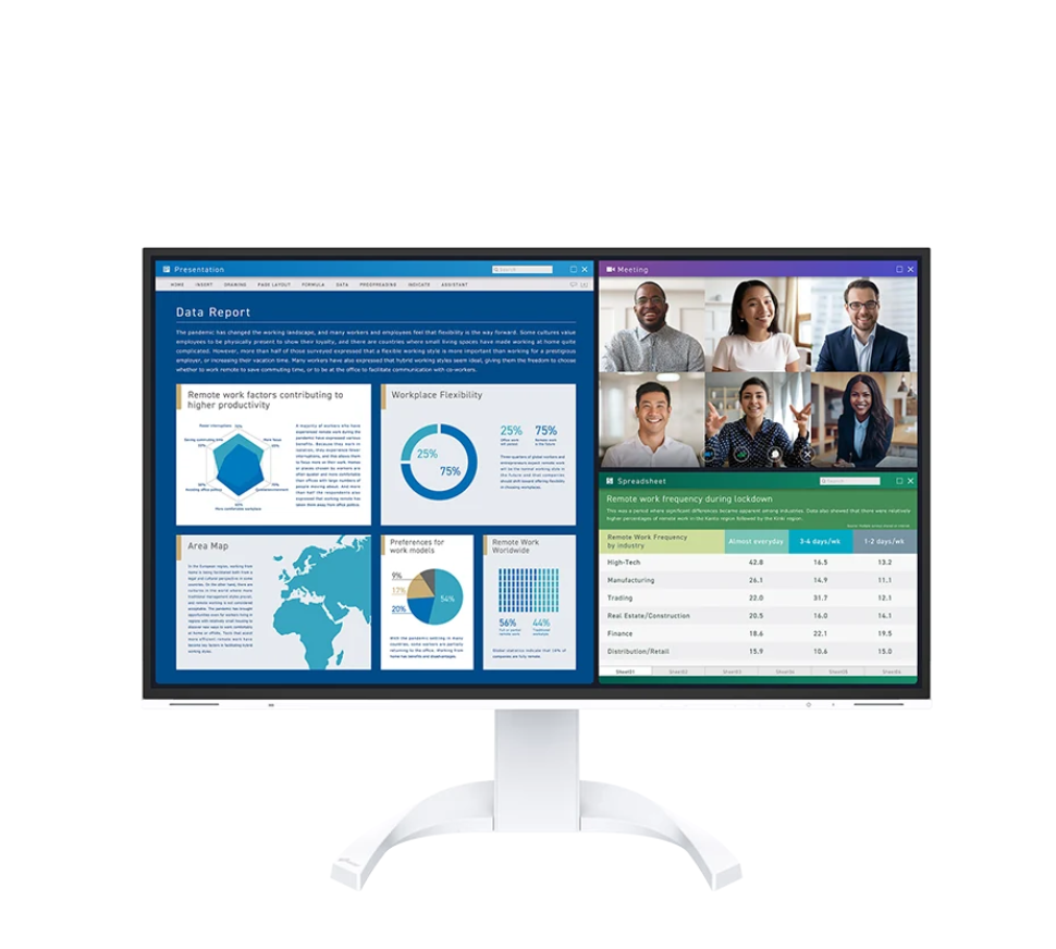 Monitor Eizo FlexScan EV2740X-WT (Biały)
