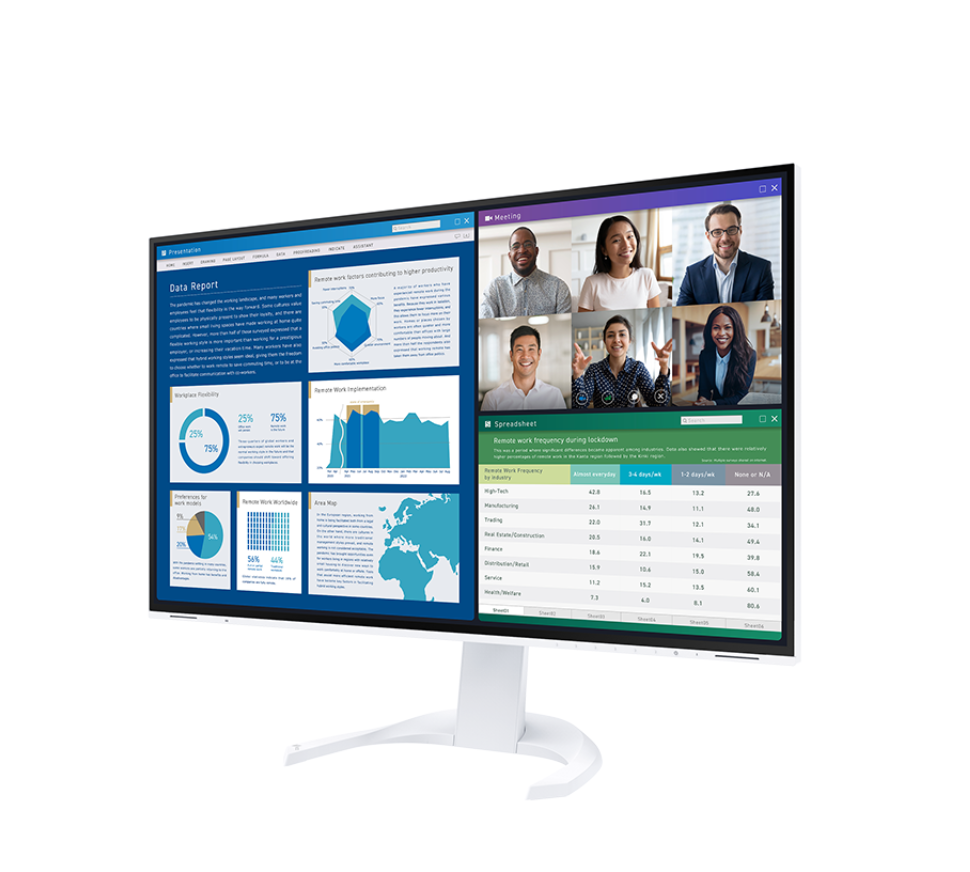 Monitor Eizo FlexScan EV3240X-WT (Biały)