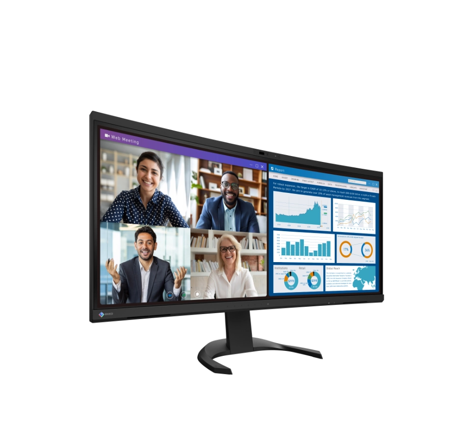 Monitor Eizo FlexScan EV3450XC-BK (Czarny)