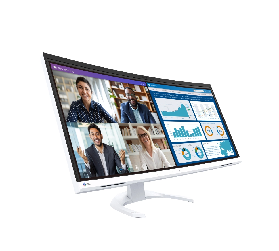 Monitor Eizo FlexScan EV3450XC-WT (Biały)