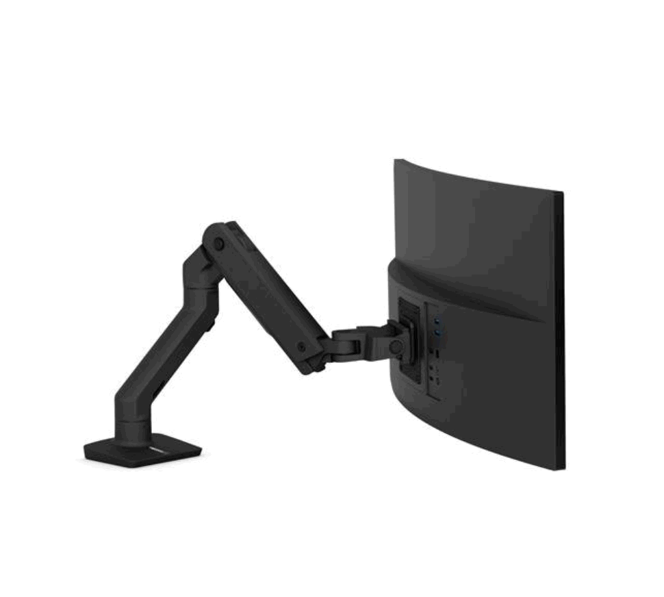 Ergotron – HX Desk Monitor Arm – uchwyt biurkowy do monitora (czarny)