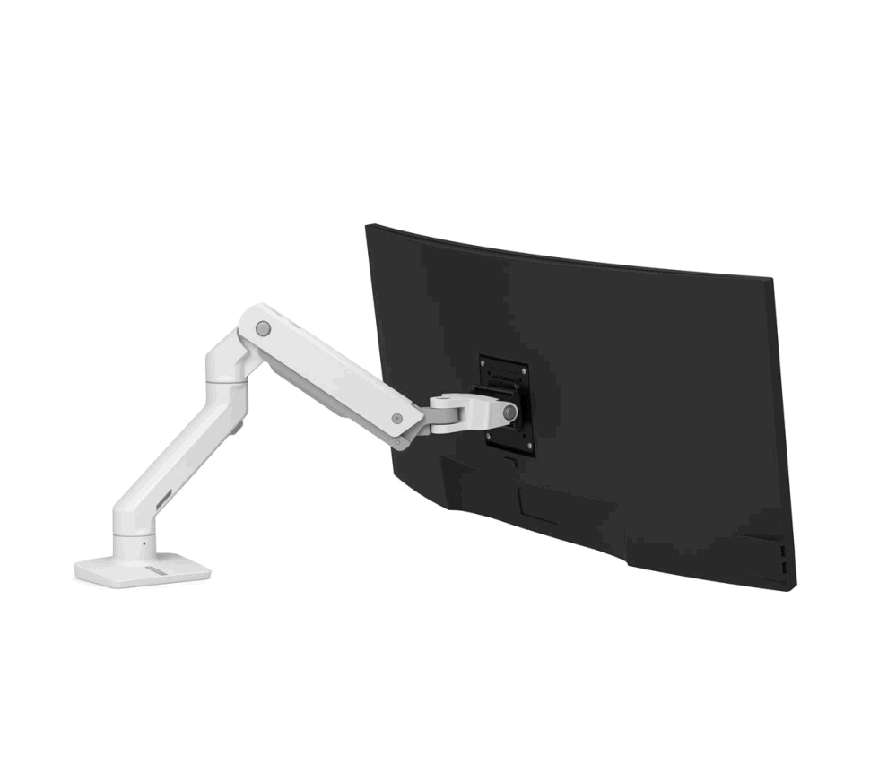 Ergotron - HX Desk Monitor Arm - uchwyt biurkowy do monitora (biały)