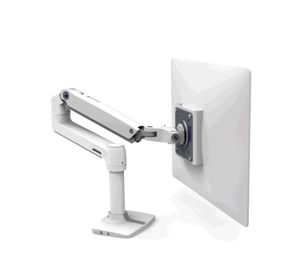 Ergotron - LX Desk Monitor Arm - biurkowy uchwyt do monitora (biały)
