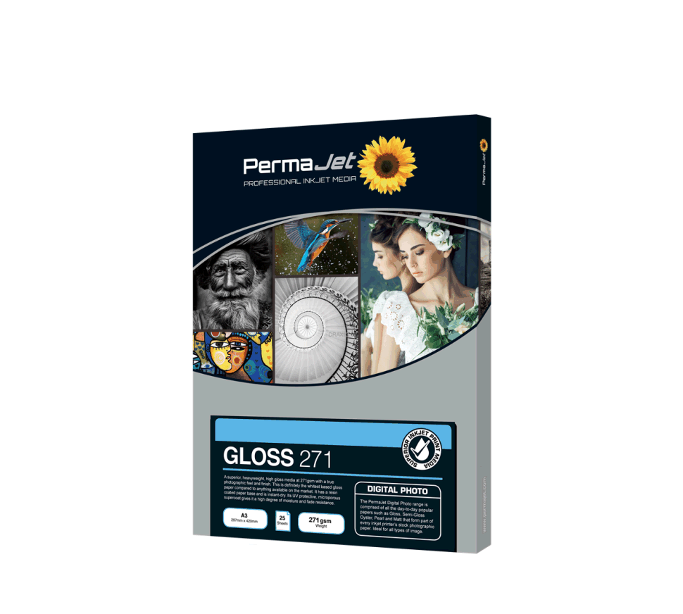 Papier fotograficzny PermaJet Gloss 271 6''x4'' (10,16 x 15,24 cm) 100 ark