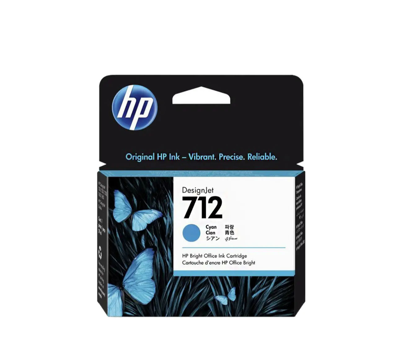 Wkład HP 712 - błękitny (cyan) 38 ml