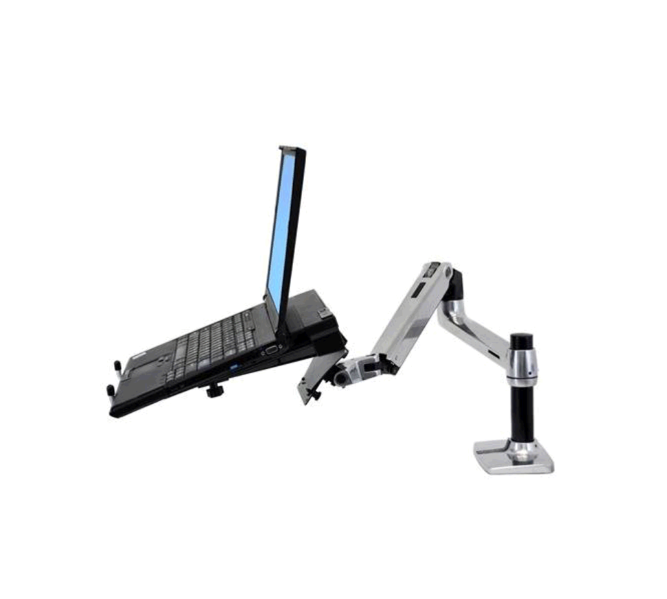Ergotron – LX Desk Monitor Arm – uchwyt biurkowy do monitora (polerowane aluminium)