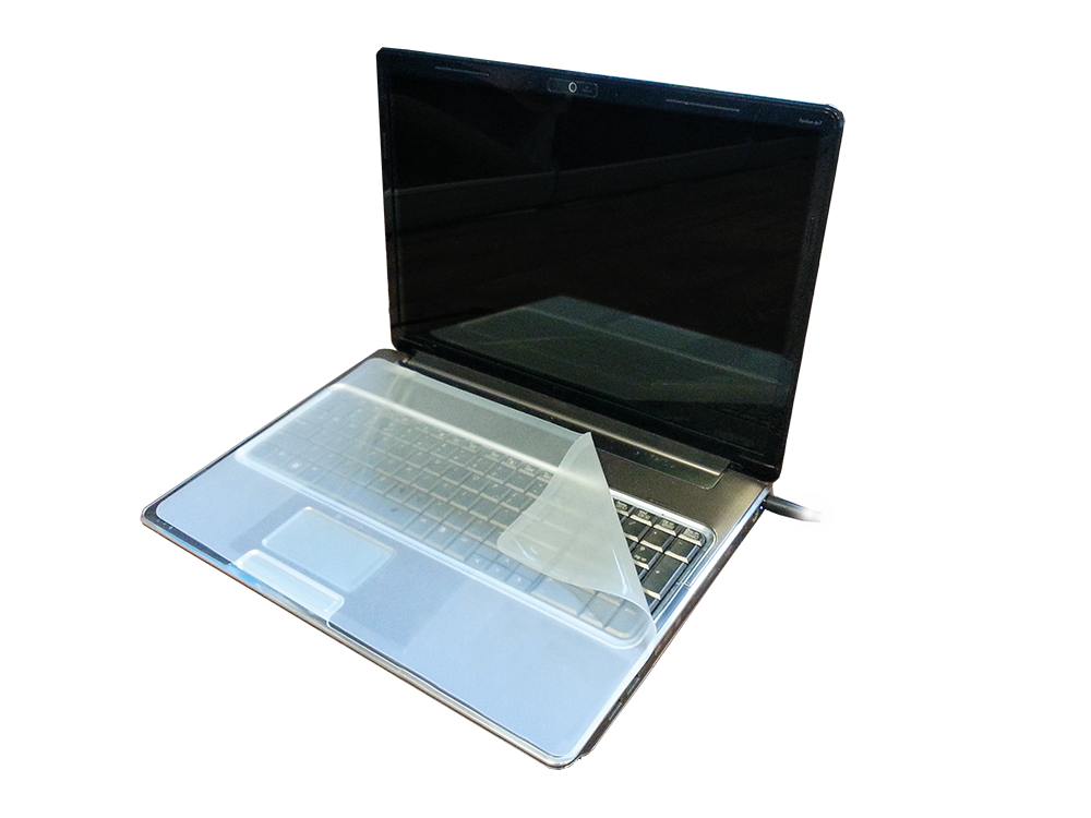 Man&Machine Laptop Drape - dezynfekowalna, ochronna nakładka na laptop 15" (3 sztuki)