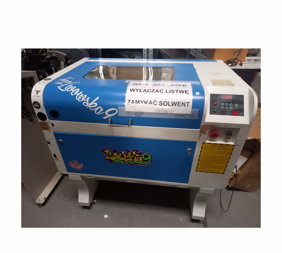 Używany ploter laserowy CO2 50W