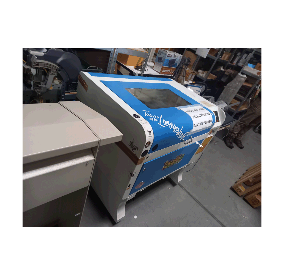 Używany ploter laserowy CO2 50W