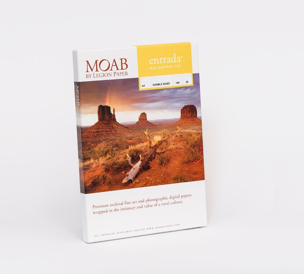MOAB Entrada Rag Natural 190 A2 (25 arkuszy)
