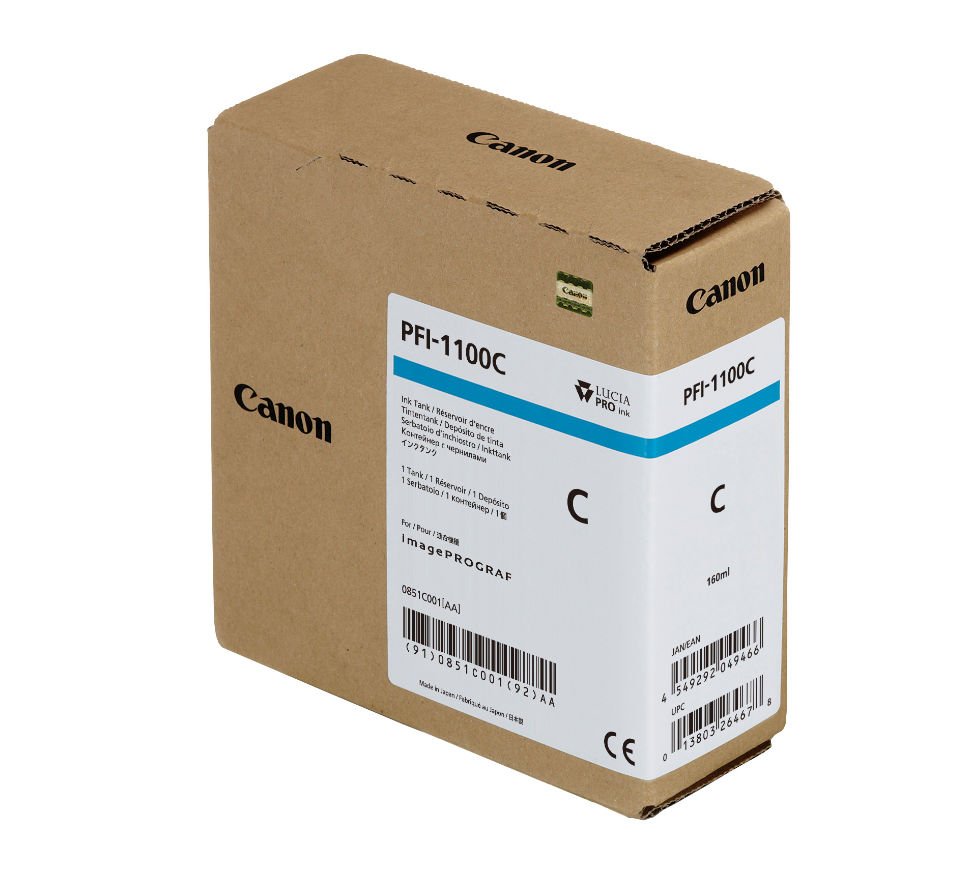 Canon Tusz PFI-1100C Cyan
