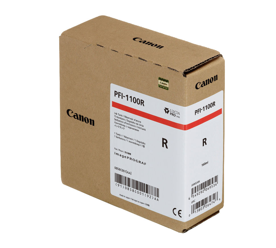 Canon Tusz PFI-1100R Red