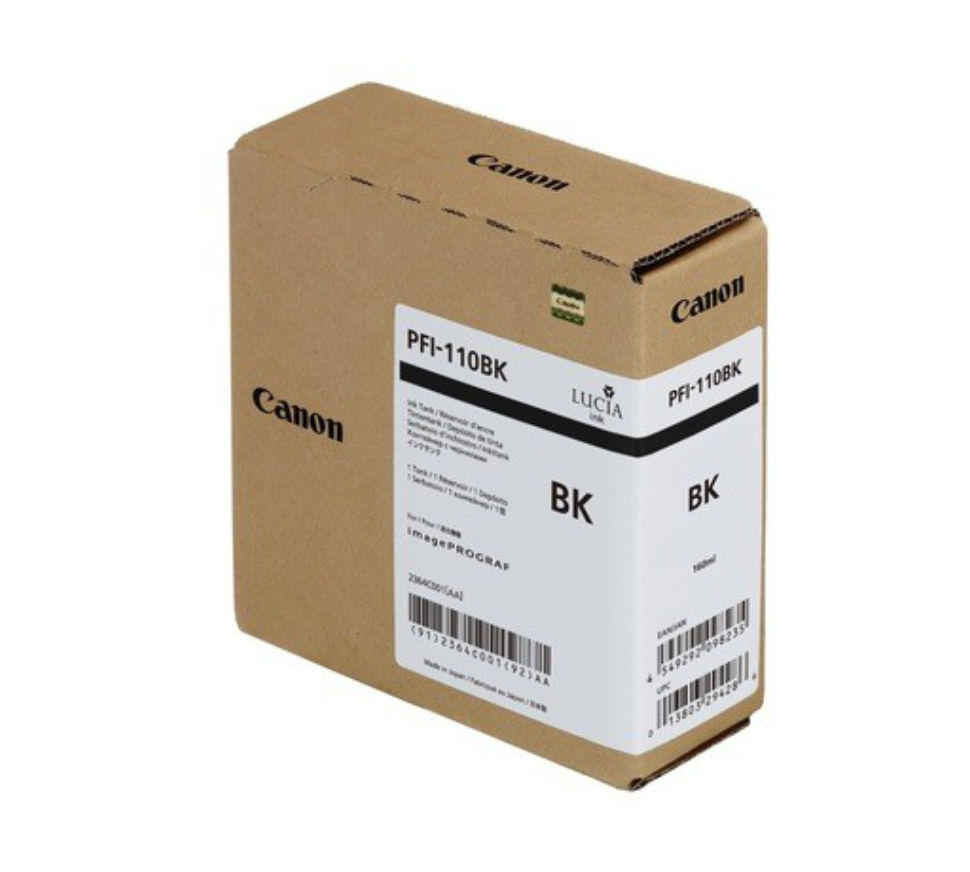Canon Tusz PFI-110BK Black