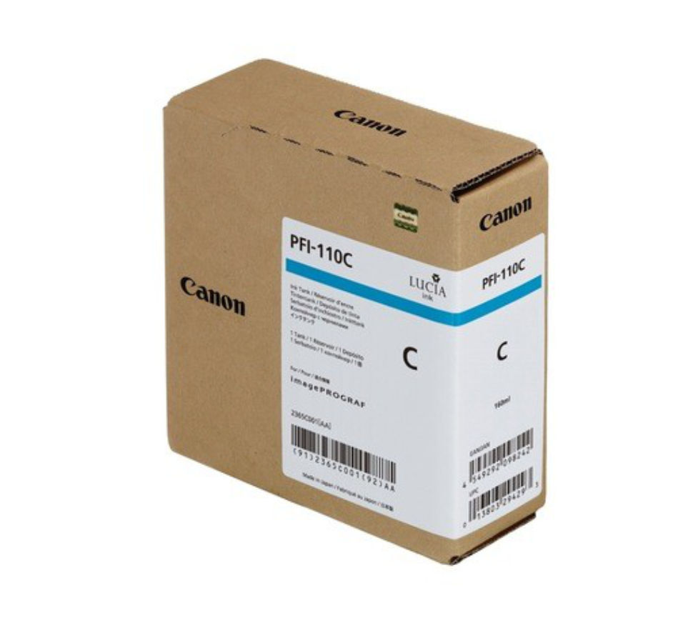 Canon Tusz PFI-110C Cyan