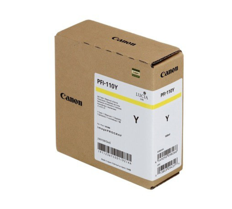 Canon Tusz PFI-110Y Yellow