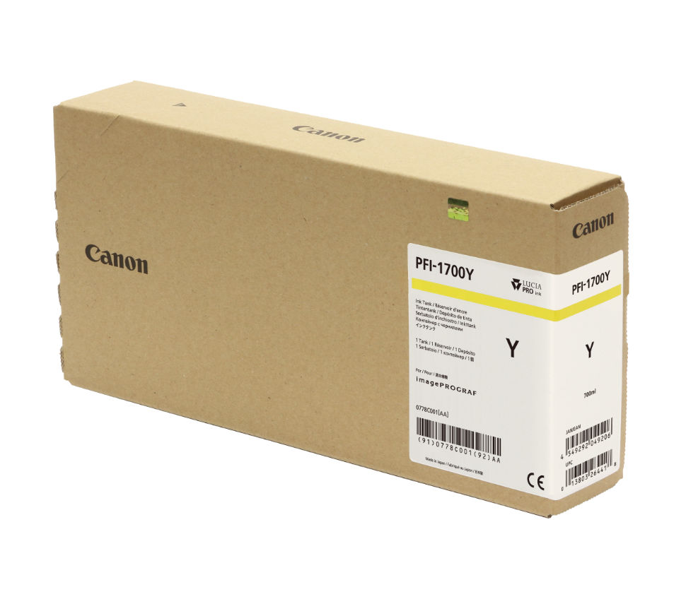 Canon Tusz PFI-1700Y Yellow