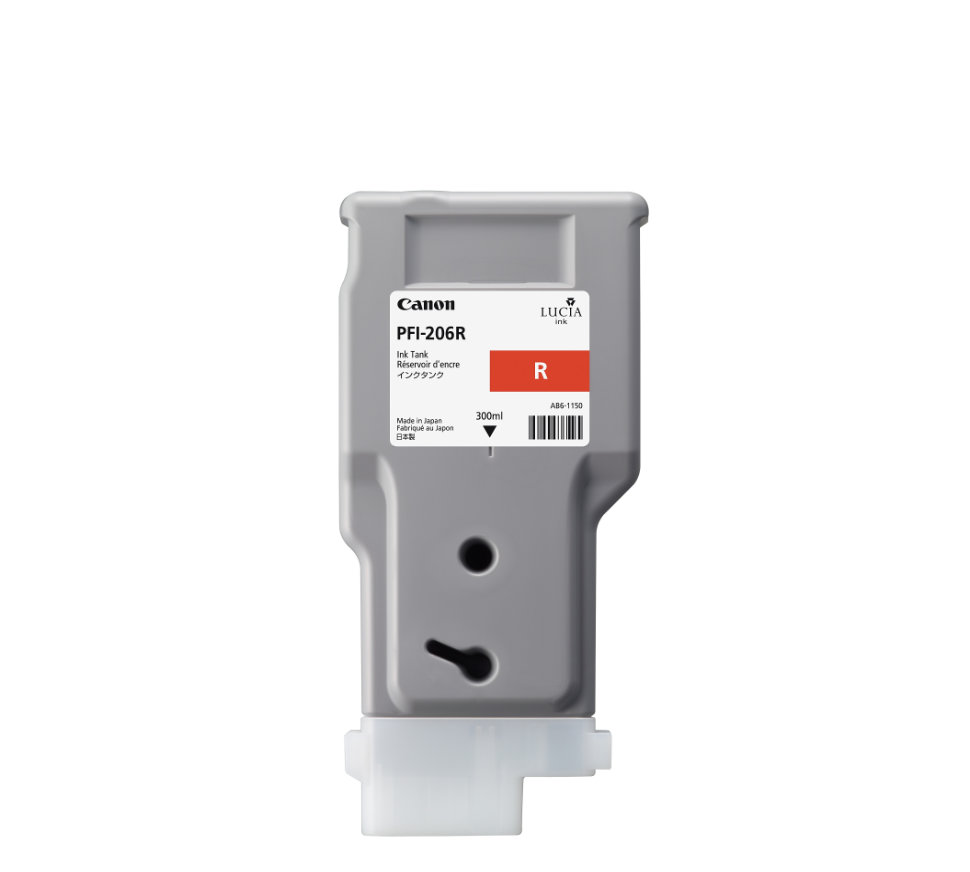 Canon Tusz PFI-206R Red