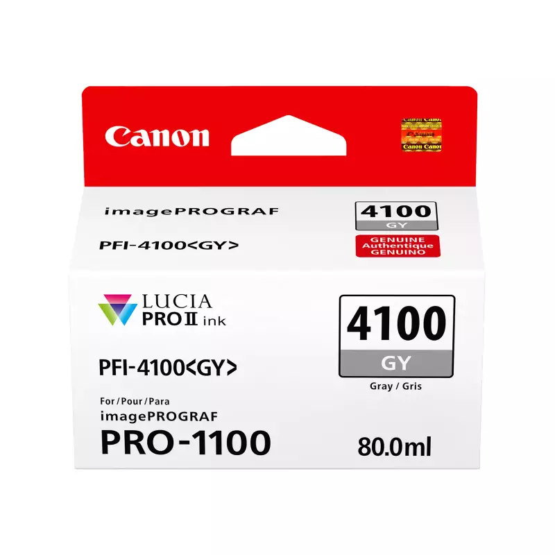 Canon Tusz PFI-4100GY Grey