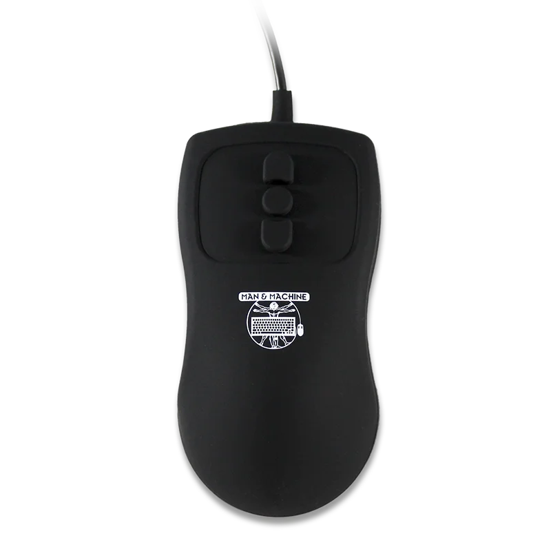 Man&Machine Petite Mouse - medyczna, dezynfekowalna mysz (czarna)