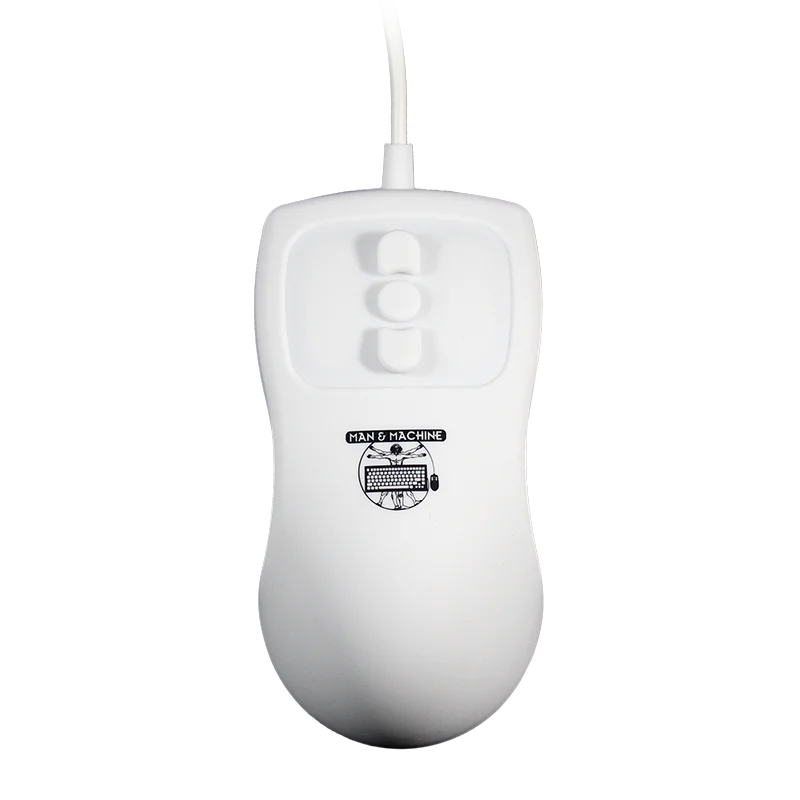 Man&Machine Petite Mouse – medyczna, dezynfekowalna mysz (biała)