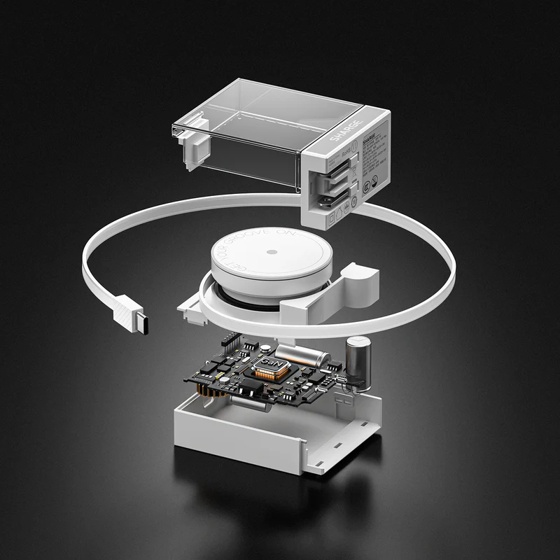 Ładowarka sieciowa SHARGE Retractable 65