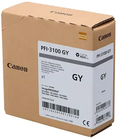 Canon Tusz PFI-3100GY Gray