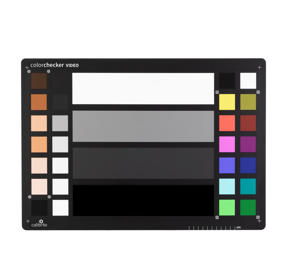 Wzornik - ColorChecker Video XL