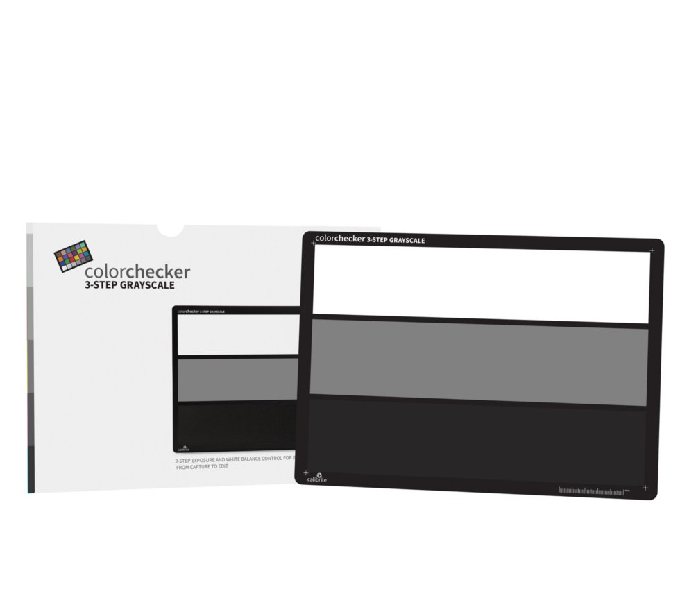 Calibrite ColorChecker 3-Step Grayscale