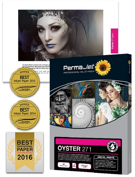 PermaJet Oyster 271g/m2 rolka 36 cali (91,4 cm x 30 m) papier fotograficzny