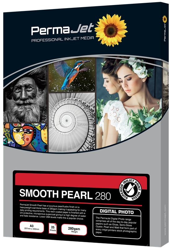 Rolka 60″ (152,4 cm na 30 m) papier fotograficzny PermaJet Smooth Pearl 280
