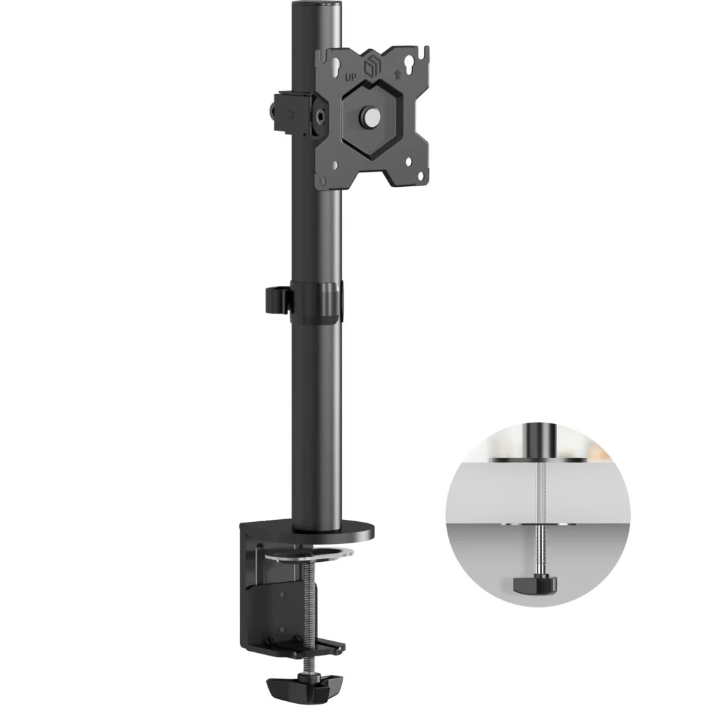 Onkron – Uchwyt biurkowy do monitora 13″-34″, czarny D101E