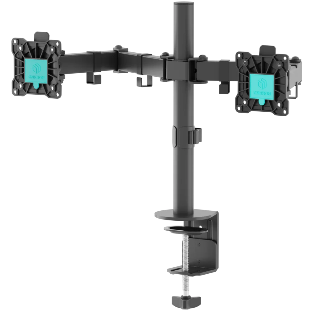 Onkron – Uchwyt biurkowy do monitora 13″-32″, czarny D221E