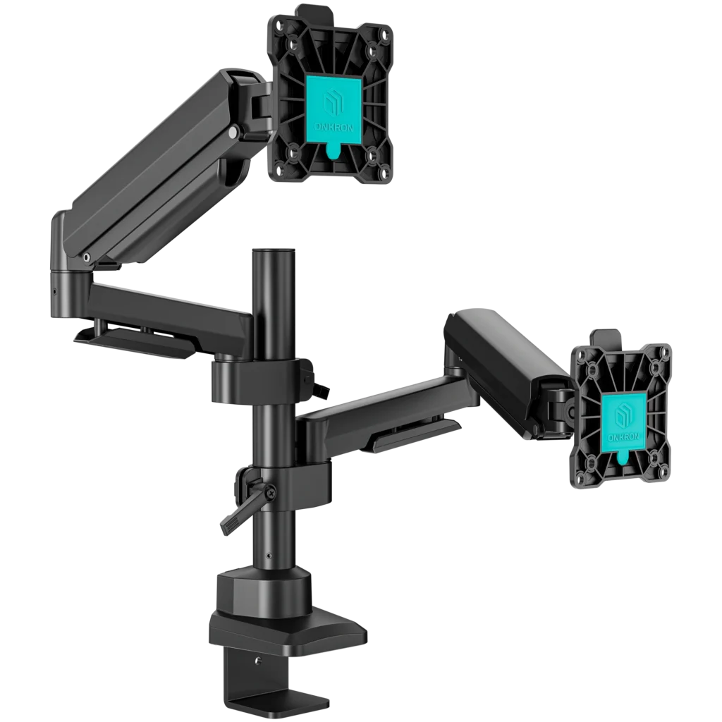 Onkron – Uchwyt biurkowy do monitora 17″-42″, czarny G140