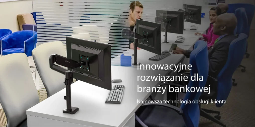 Onkron – Uchwyt biurkowy do monitora 13″-34″, czarny G75