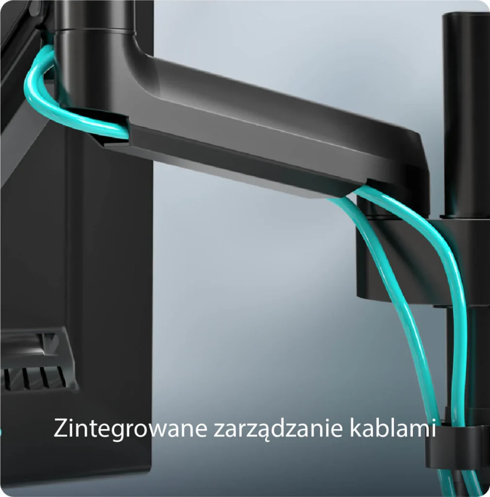 Onkron – Uchwyt biurkowy do monitora 13″-34″, czarny G75