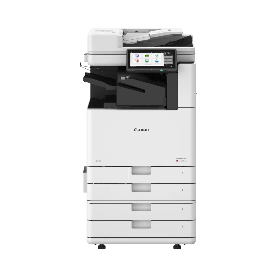 Canon imageFORCE seria C3100 – kolorowe urządzenie wielofunkcyjne A3, widok z przodu