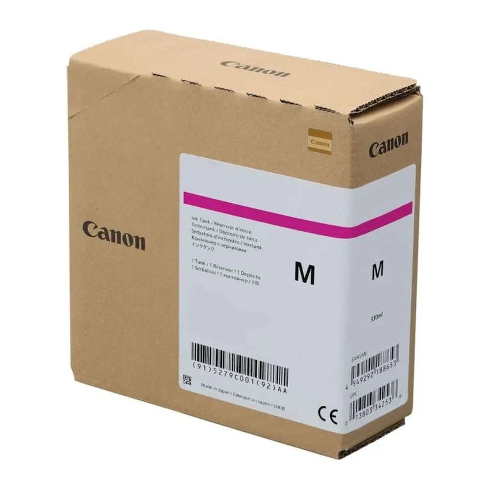 Tusz Canon PFI-341M Magenta 330 ml (CF6841C001AA) – purpurowy – oryginalne opakowanie atramentu do plotera Canon imagePROGRAF TZ-32000, TZ-32000 Z36 MFP