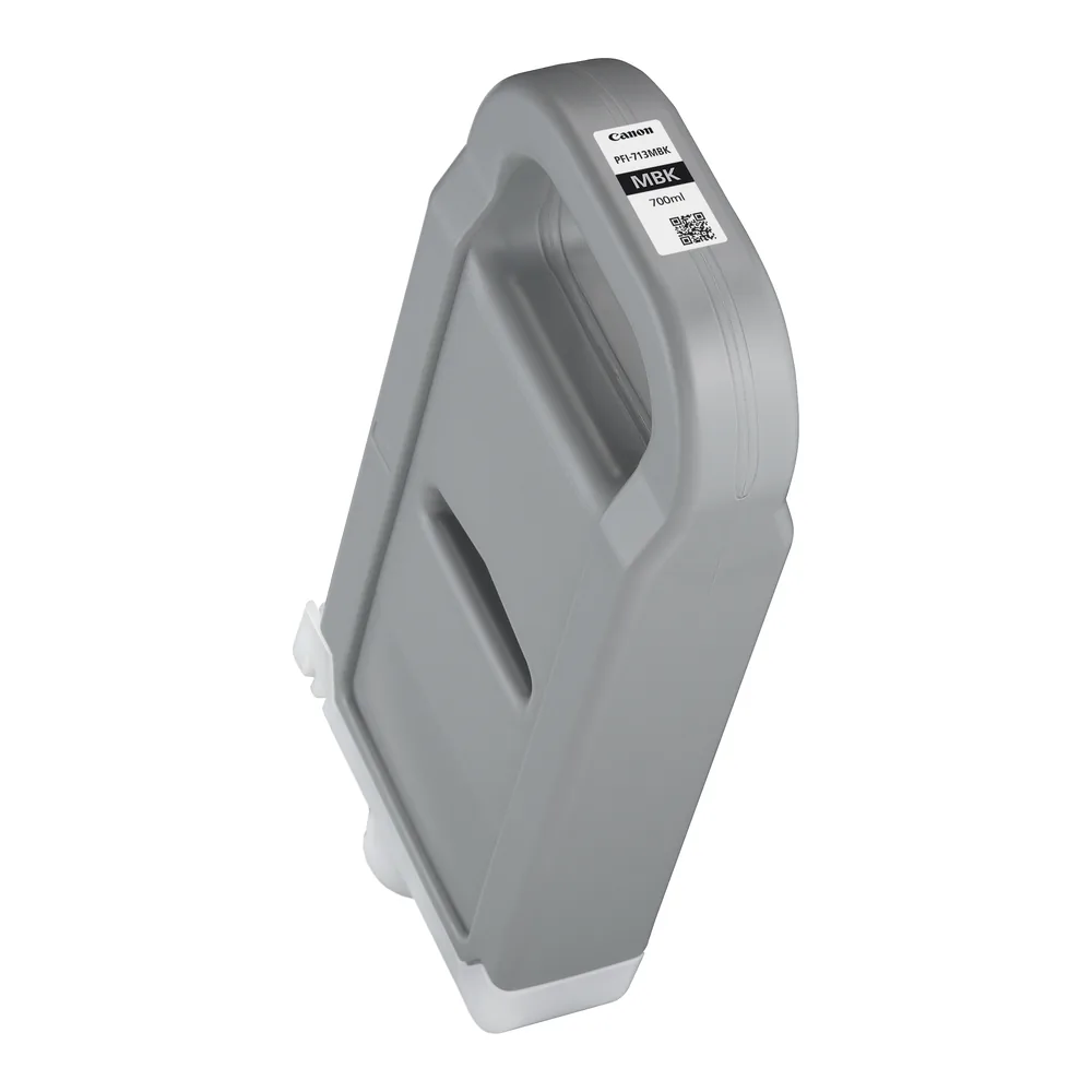 Tusz Canon PFI-713MBK Matte Black 700 ml (CF7519C001AA) – czarny matowy – oryginalne opakowanie atramentu do plotera Canon imagePROGRAF TX-3300, TX-3310, TX-4300, TX-4310