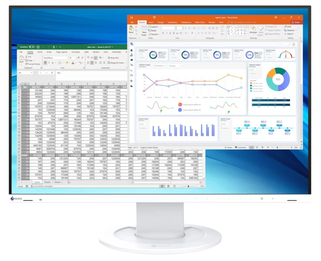Monitor EIZO FlexScan EV2410R-WT (biały)
