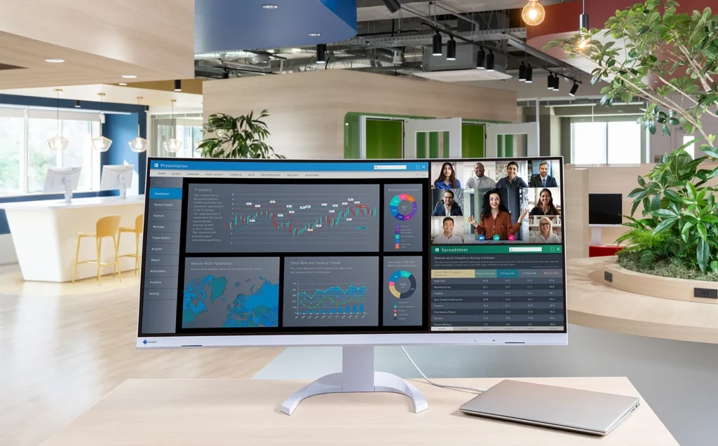 Monitor EIZO FlexScan EV3851X-WT (biały)