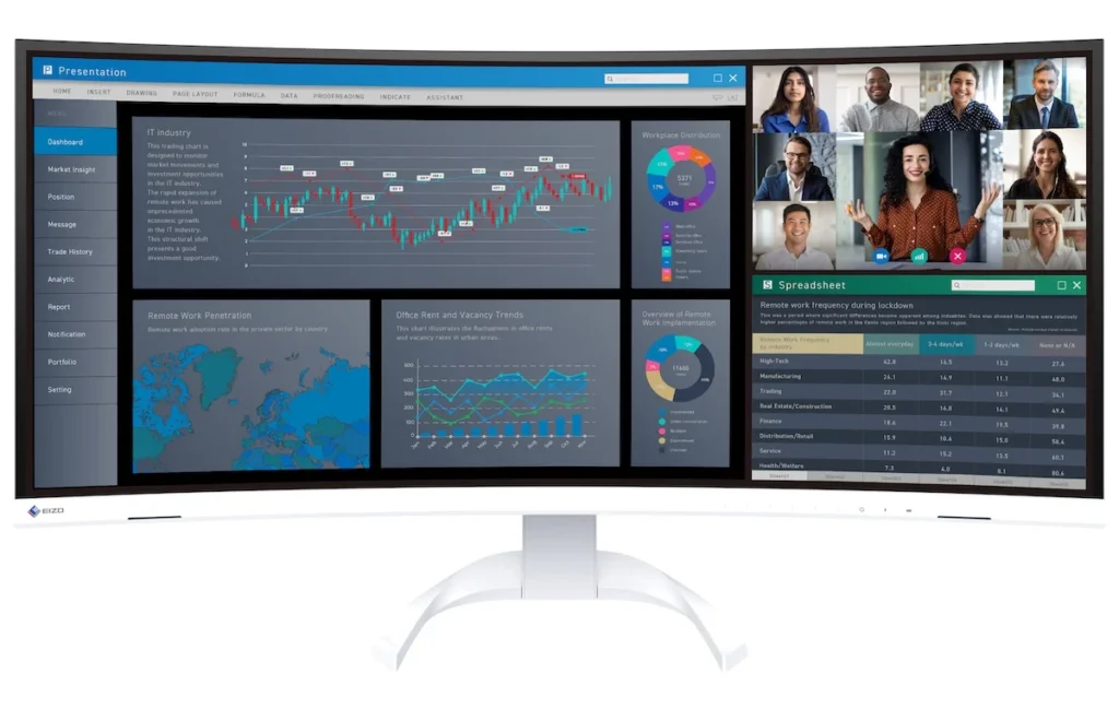 Monitor EIZO FlexScan EV3851X-WT (biały)