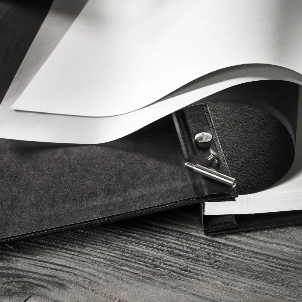 Hahnemühle Linen Album – okładka Black A4