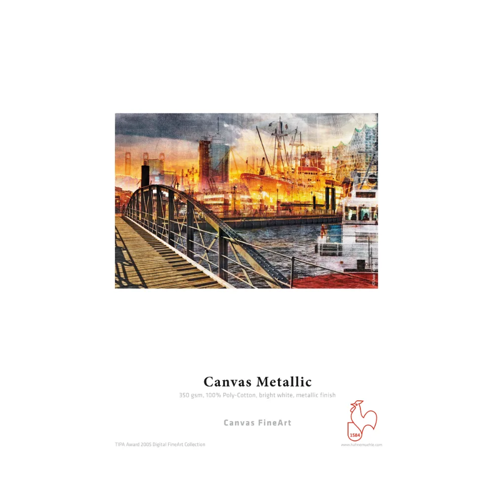 Hahnemühle Canvas Metallic 350 17″ x 12 m (432 mm)