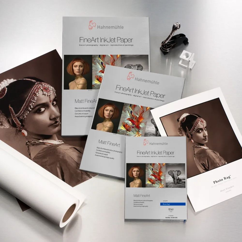 Wydruk fotografii na papierze Hahnemühle Photo Rag 308 g/m²