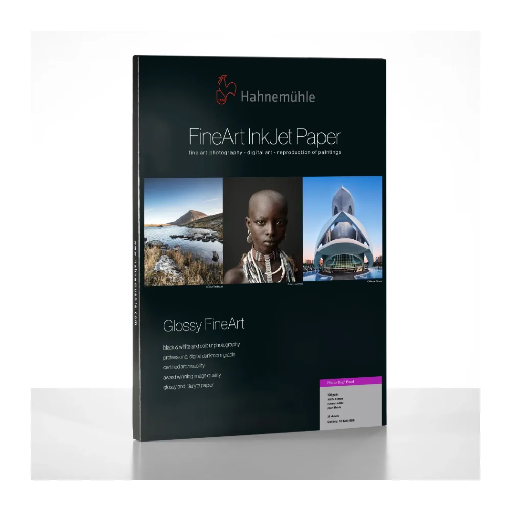 Papier Hahnemühle Photo Rag Pearl 320 g/m² – oryginalne opakowanie Hahnemühle